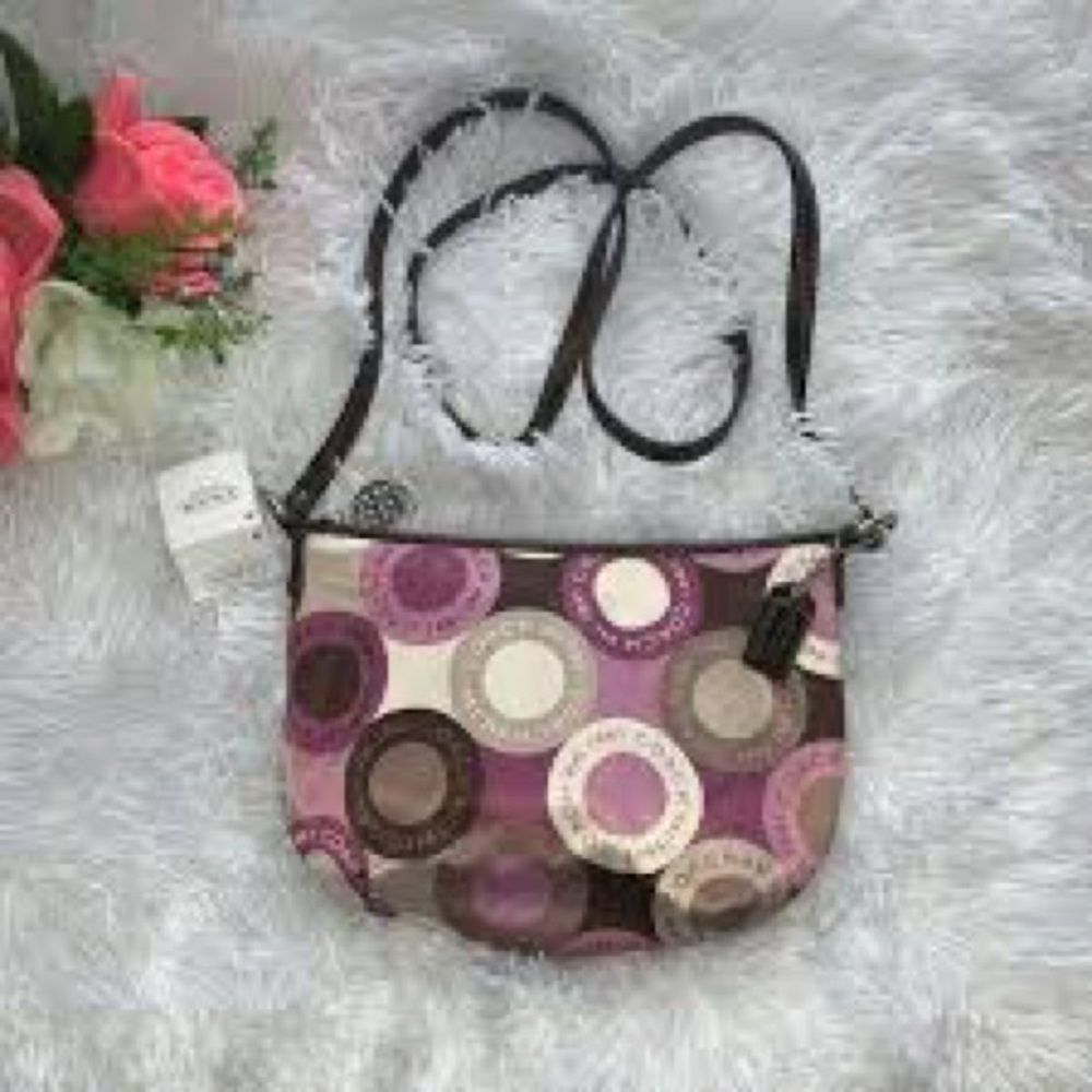 Rare COACH ALEXANDRA SNAPHEAD CROSSBODY HANDBAG PURSE